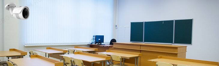 Организация видеонаблюдения за российскими школьниками